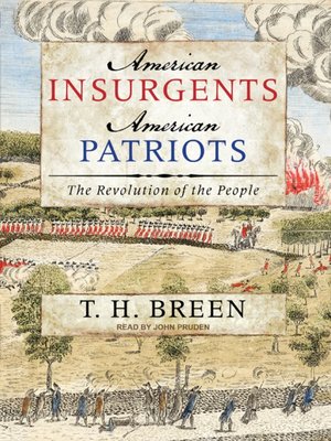 cover image of American Insurgents, American Patriots
